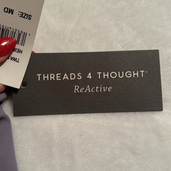 Women’s Threads 4 Thought Cross Waist leggings, size Medium - Picture 8 of 8